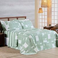 Cobre Leito King Spring Micropercal 100% Poliéster - Adria - 3