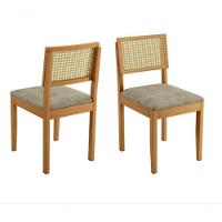 Mesa Simpatia 1,08 4 Cadeiras Jade Linho Jcm Cinamomo