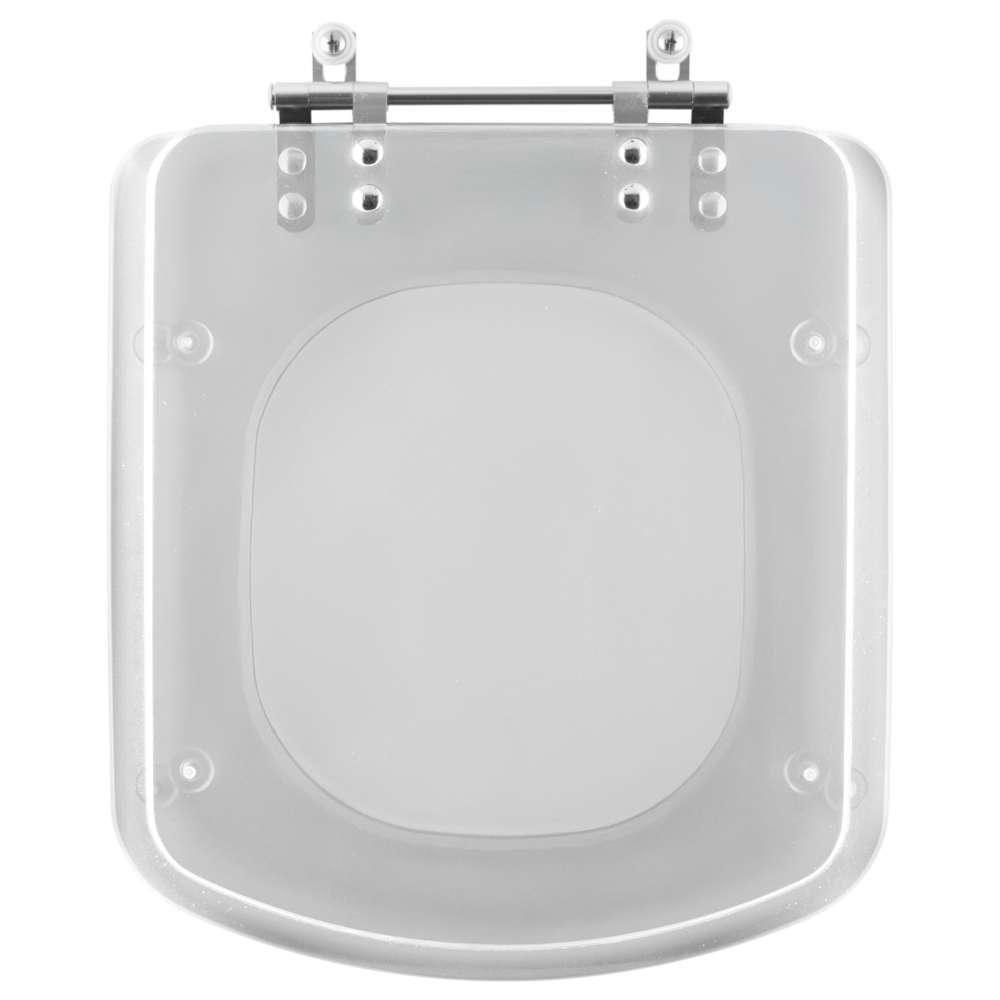 Tampa De Vaso Acrilico Transparente Elite Para Bacia Celite 6lpf - 1