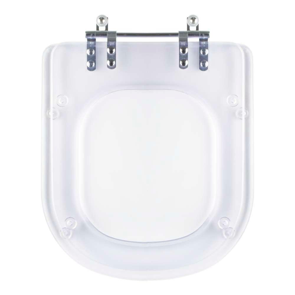 Tampa De Vaso Acrilico Transparente Life Para Bacia Celite 6lpf - 1