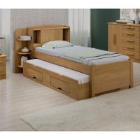 Cama Solteiro Milênio Com Auxiliar 100% Mdf Cinamomo D Doro - 1