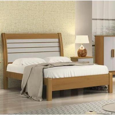 Cama Casal Esmeralda 100%mdf Queen Cinamomo-off - D Doro