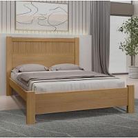 Cama Casal Primícia Ripada 100% Mdf Cinamomo - D Doro Móveis - 1