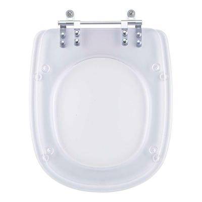 Tampa De Vaso Acrilico Transparente Dona Beja Para Bacia Santa Clara 6lpf