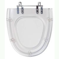 Tampa De Vaso Acrilico Transparente Aloha Para Bacia Celite 6lpf - 1