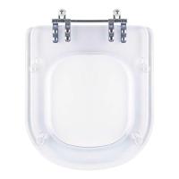 Tampa De Vaso Acrilico Transparente Life Para Bacia Celite 6lpf - 1
