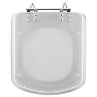 Tampa De Vaso Acrilico Transparente Piano Para Bacia Deca 6lpf - 1