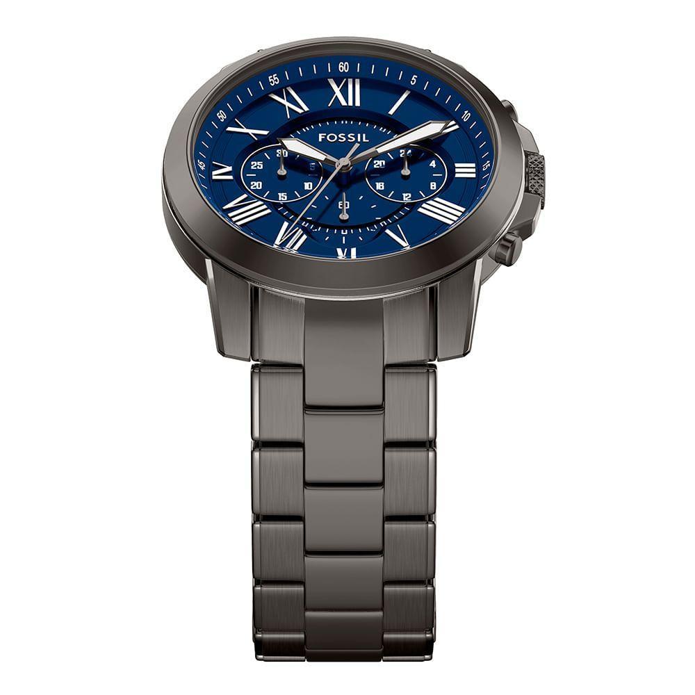Relógio Fossil Masculino Grant Grafite - Fs6133-1an Relógio Fossil Masculino Grant - Fs6133-1an - 2