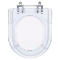 Tampa De Vaso Acrilico Transparente Smart Para Bacia Celite 6lpf - 1
