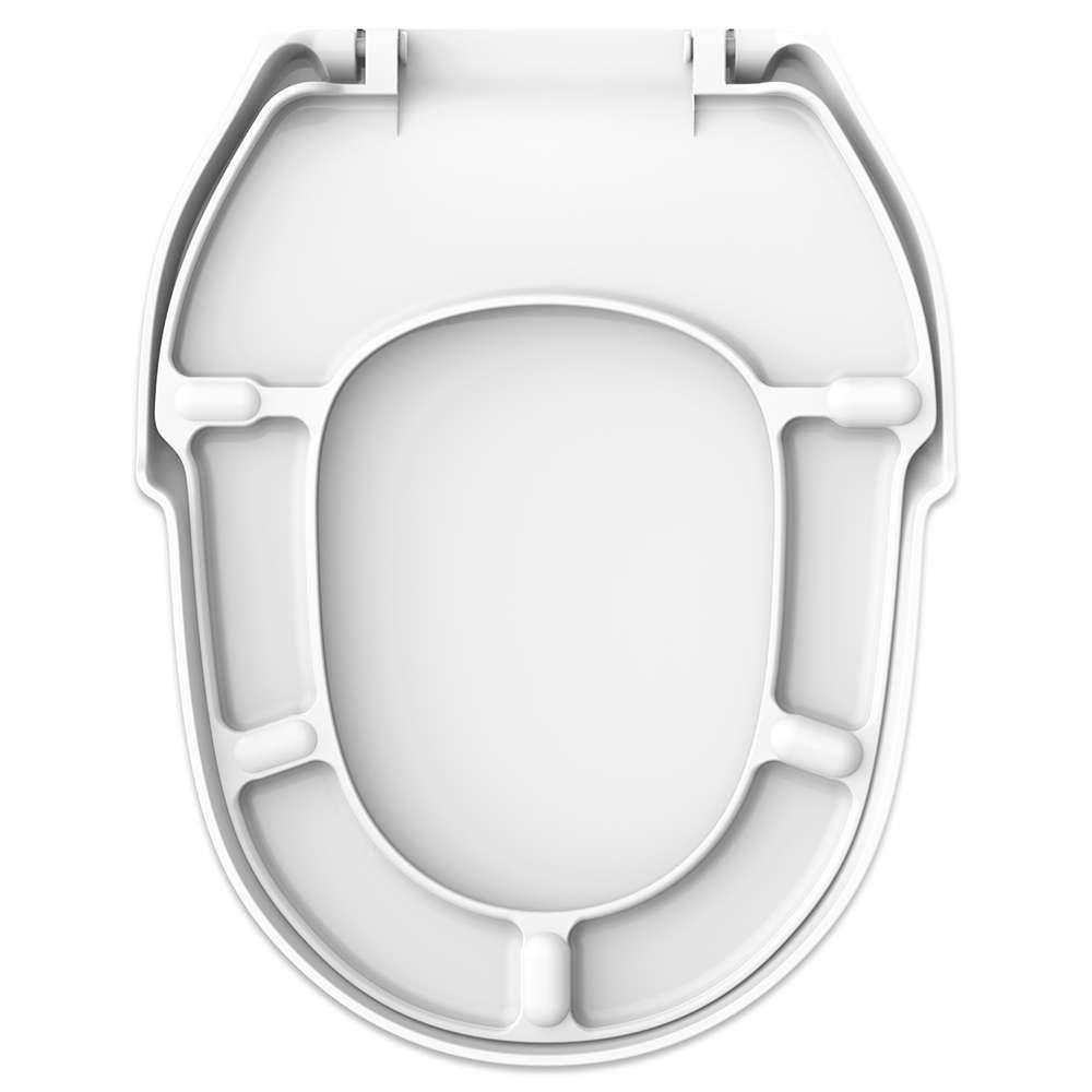 Assento Sanitário Termofixo Hampton Branco Para Vaso Incepa - 3