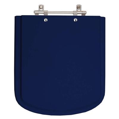 Tampa De Vaso Sanitário Laqueado Bali Navy Para Louça Incepa