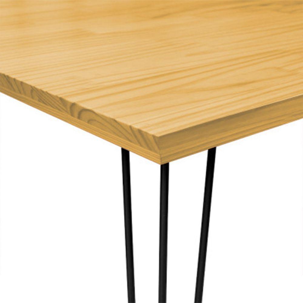 Mesa Jantar Lanna 1,60m Madeira Maciça - Imbuia - 3