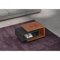 Mesa De Centro Diva Jcm Movelaria - Cinamomo-grafite - 1