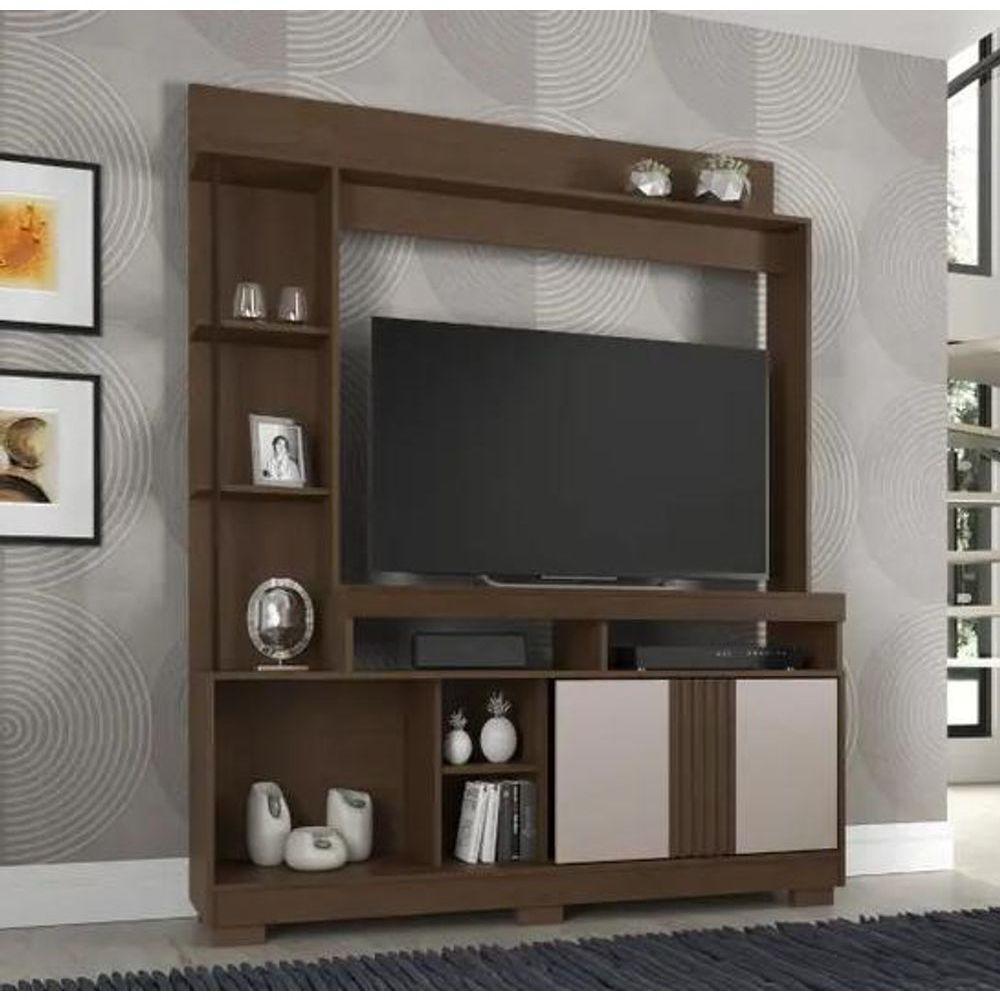 Estante Sedução Jcm Movelaria - Café Soft-off - 1