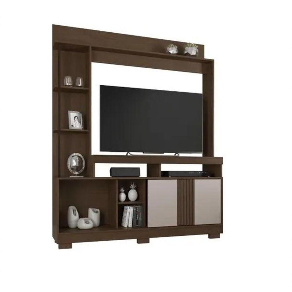 Estante Sedução Jcm Movelaria - Café Soft-off - 3