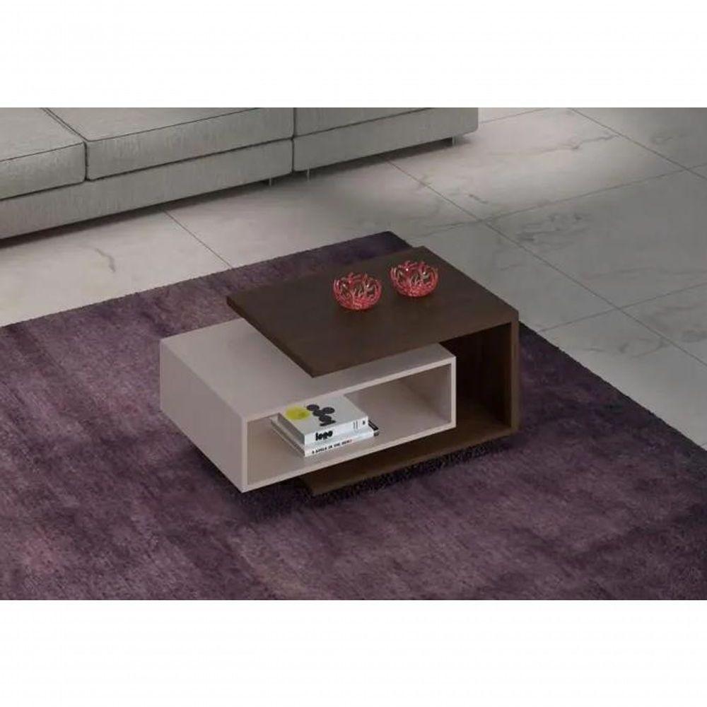 Mesa De Centro Diva Jcm Movelaria - Café Soft-off - 1