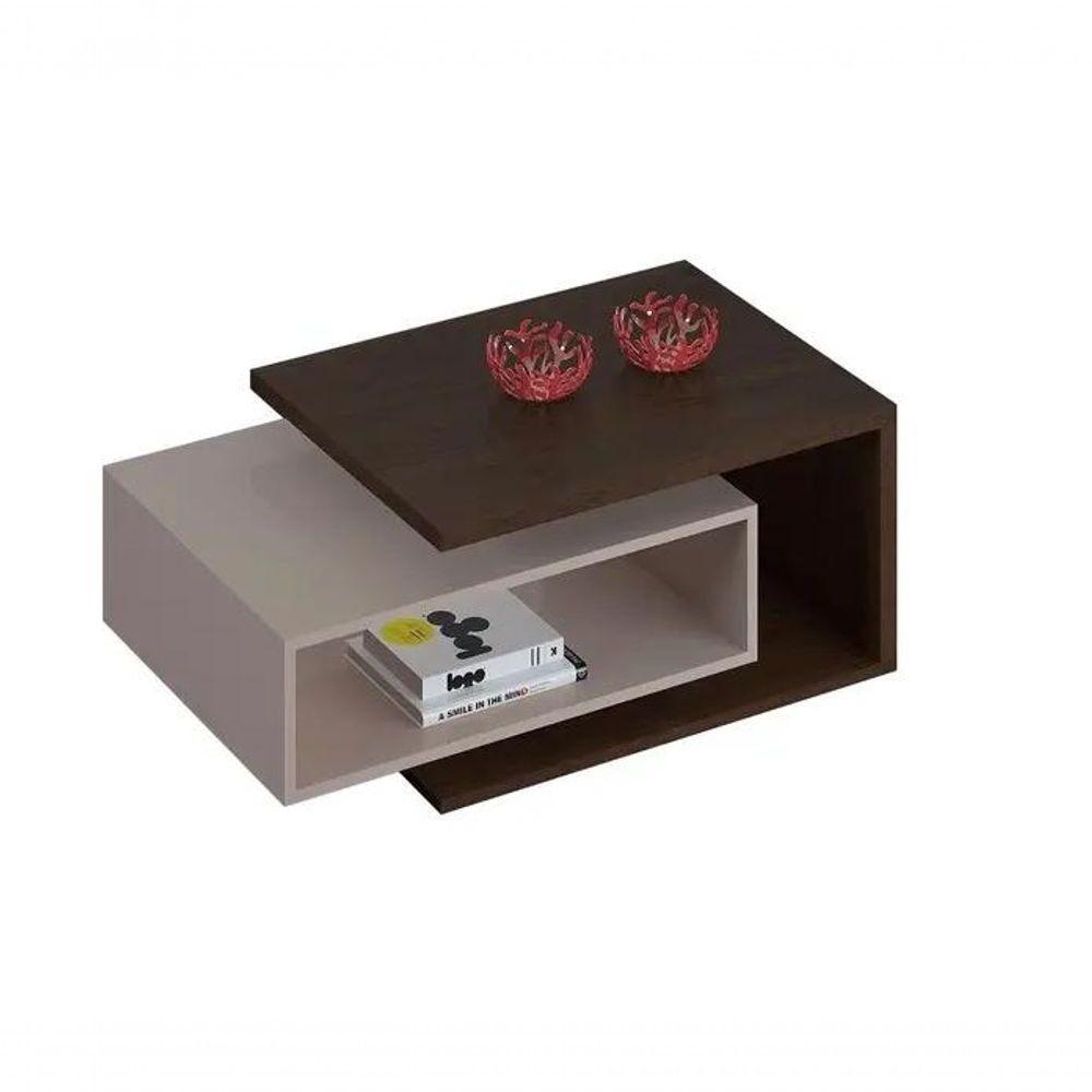 Mesa De Centro Diva Jcm Movelaria - Café Soft-off - 3