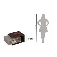 Mesa De Centro Diva Jcm Movelaria - Café Soft-off - 4