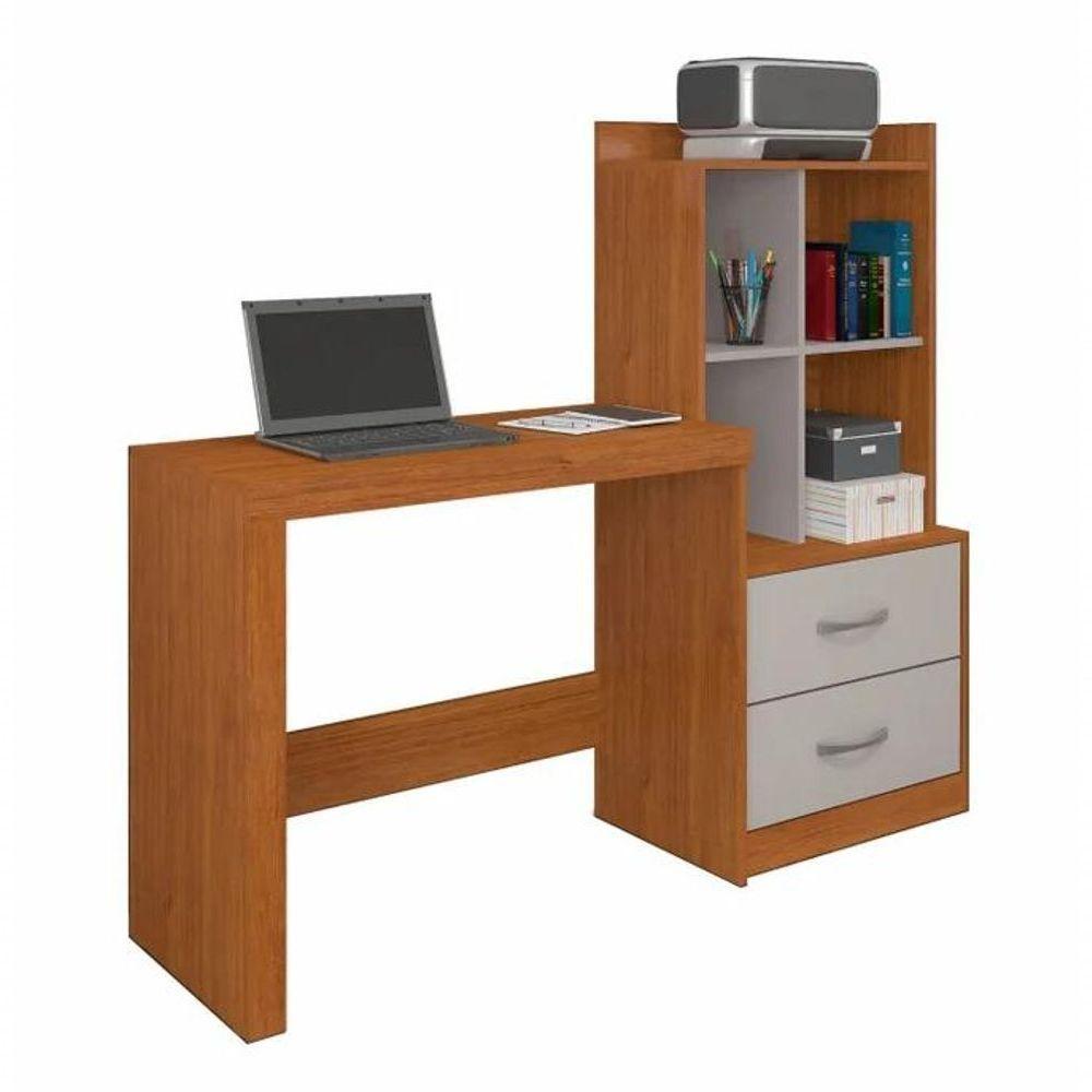 Escrivaninha Alana 2 Gavetas Jcm Movelaria - Cinamomo-off - 2