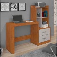 Escrivaninha Alana 2 Gavetas Jcm Movelaria - Cinamomo-off - 1