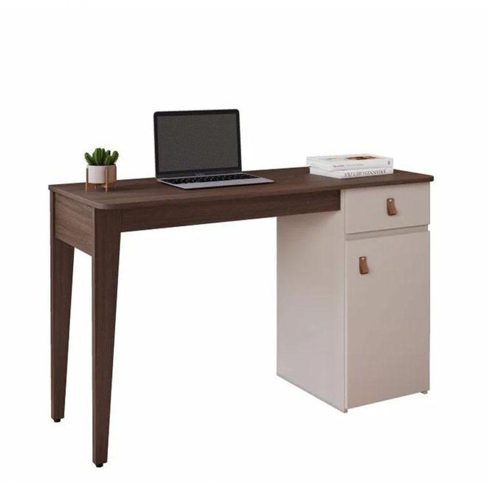 Escrivaninha Helô Jcm Movelaria - Café Soft-off - 2