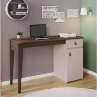 Escrivaninha Helô Jcm Movelaria - Café Soft-off - 1