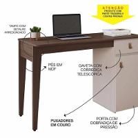 Escrivaninha Helô Jcm Movelaria - Café Soft-off