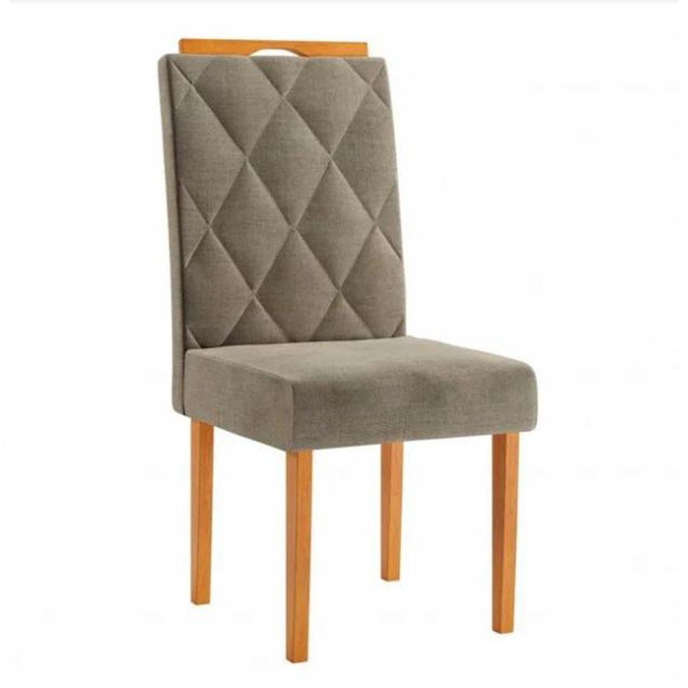 Mesa Harpa 1,20 4 Cadeiras Diamante Jcm Cinamomo-off - 4