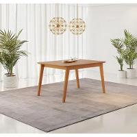 Mesa De Jantar Elegance Jcm Movelaria Cinamomo 1,80 M - 1