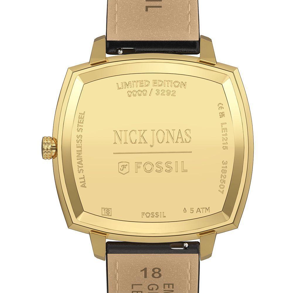 Relógio Fossil Masculino Nick Jonas Dourado - Le1215-0ai - 3