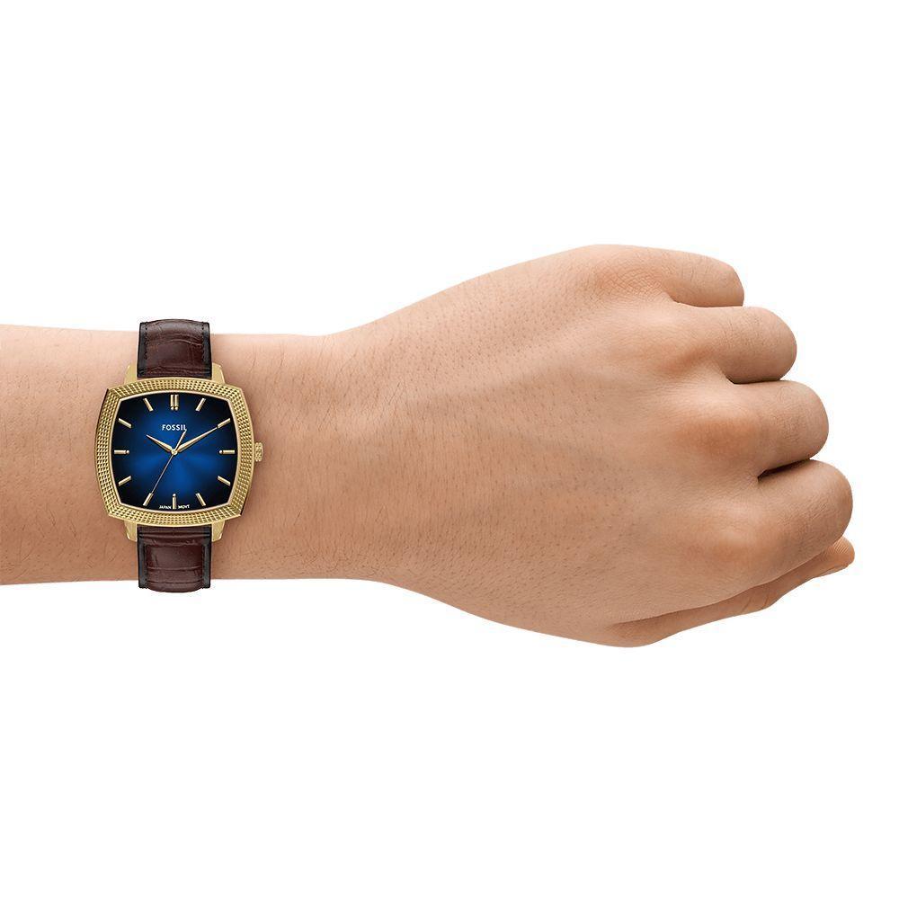 Relógio Fossil Masculino Nick Jonas Dourado - Le1215-0ai - 7