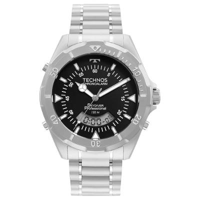 Relógio Technos Masculino Skydiver Prata - Wt2050azn-1p
