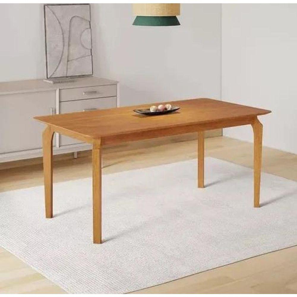 Mesa De Jantar Alegra Jcm Movelaria Cinamomo 1,80m - 1