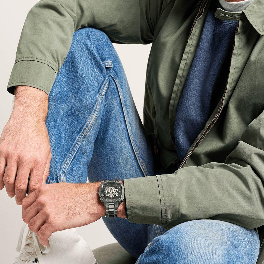 Relógio Fossil Masculino Nick Jonas Preto - Le1219-1pi - 10