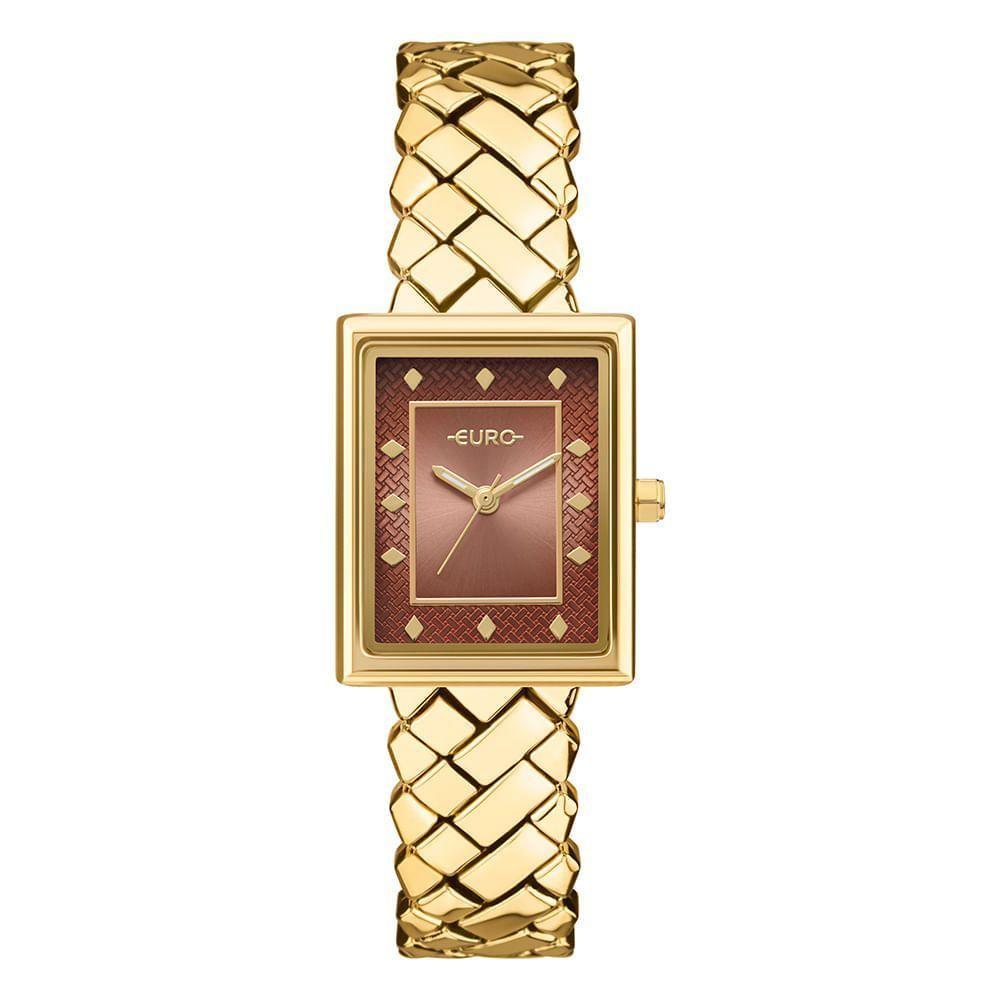 Relógio Euro Feminino Mini Lux Dourado - Eu2035yxu-4r - 1