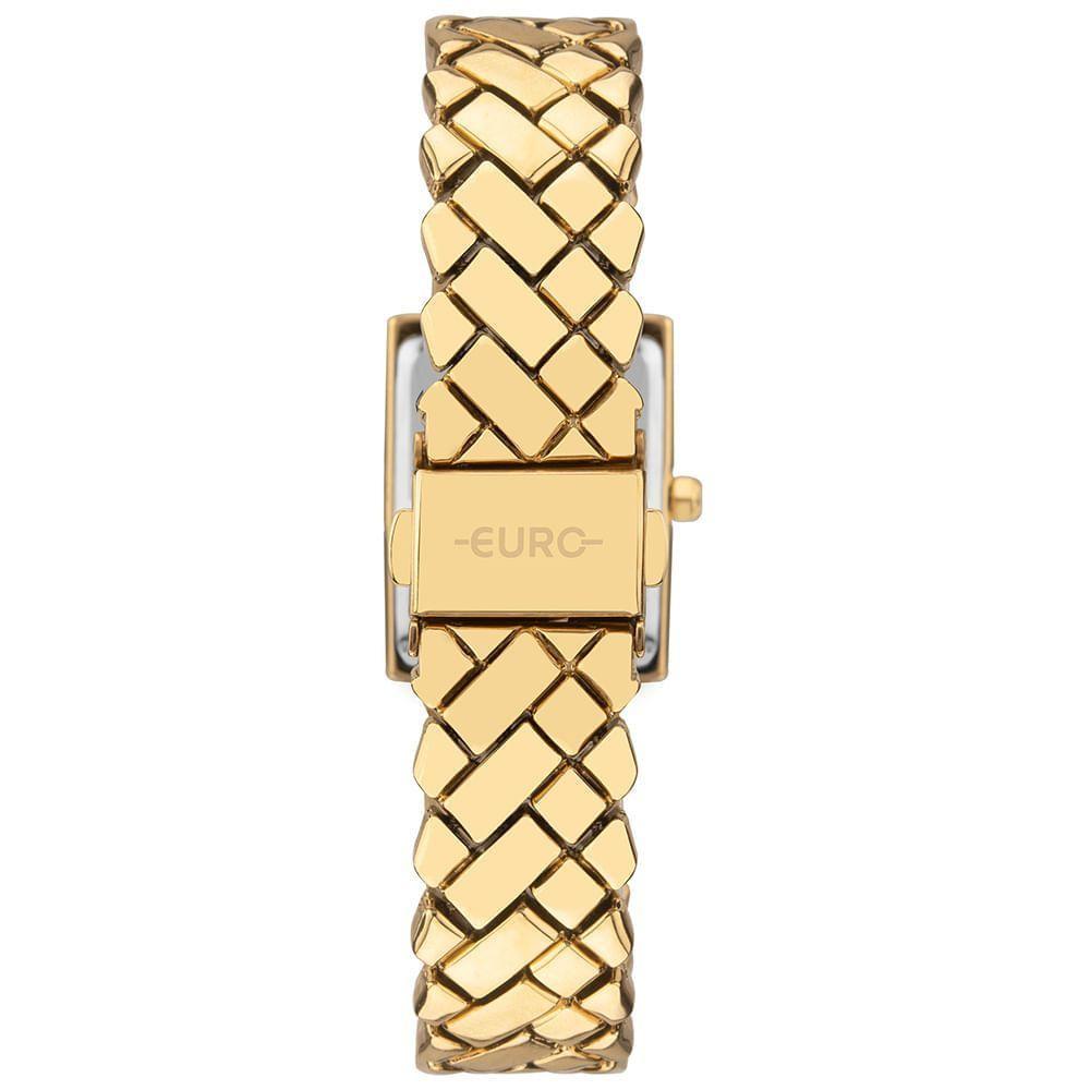 Relógio Euro Feminino Mini Lux Dourado - Eu2035yxu-4r - 3