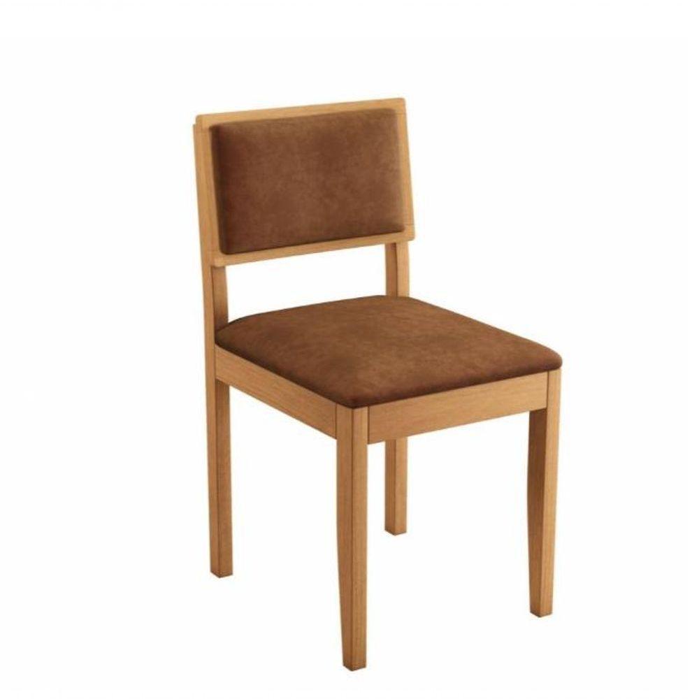 Mesa Cativa 6 Cadeiras Jade Verona Marrom Jcm Cinamomo-off - 1