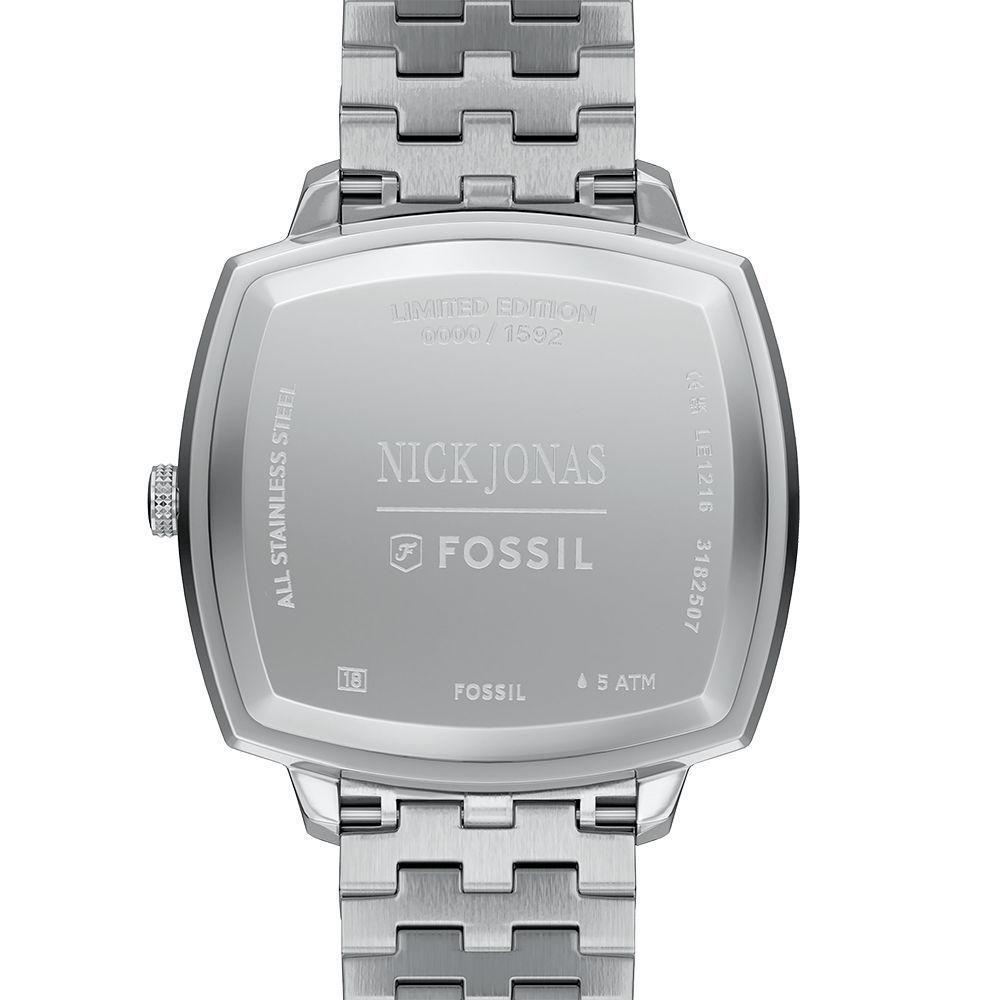 Relógio Fossil Masculino Nick Jonas Prata - Le1216-1pi - 4