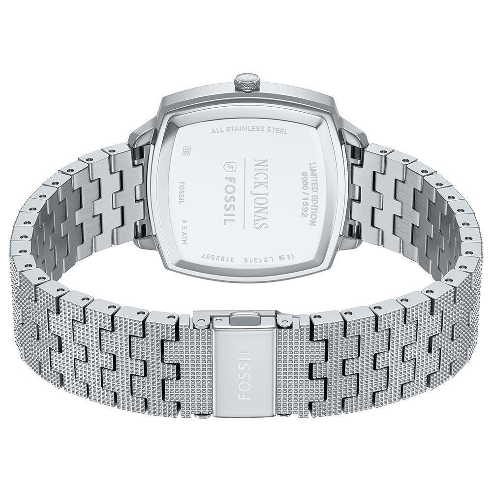 Relógio Fossil Masculino Nick Jonas Prata - Le1216-1pi - 5