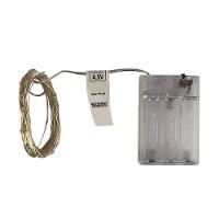 Fio De Fada Led Decoração Cordão De Luz 5mts - Branco Quente - 1