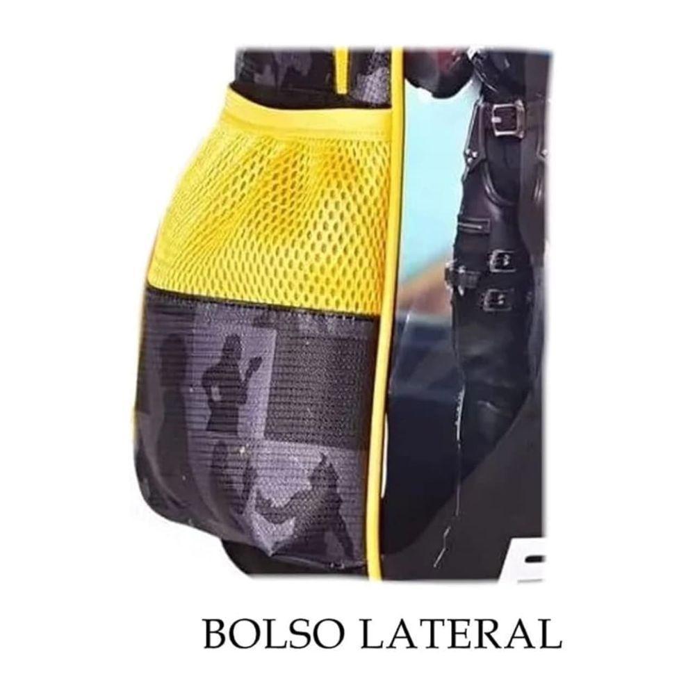 Mochila Infantil Escolar Passeio Costas Free Fire - 3