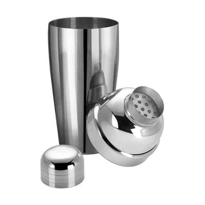 Coqueteleira Inox 750 Ml 3 Peças Drinks Caipirinha Bar