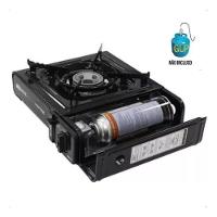 Fogareiro Frontier Nautika De Mesa Fogão Camping Portátil - Preto - 2