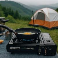 Fogareiro Frontier Nautika De Mesa Fogão Camping Portátil - Preto - 3