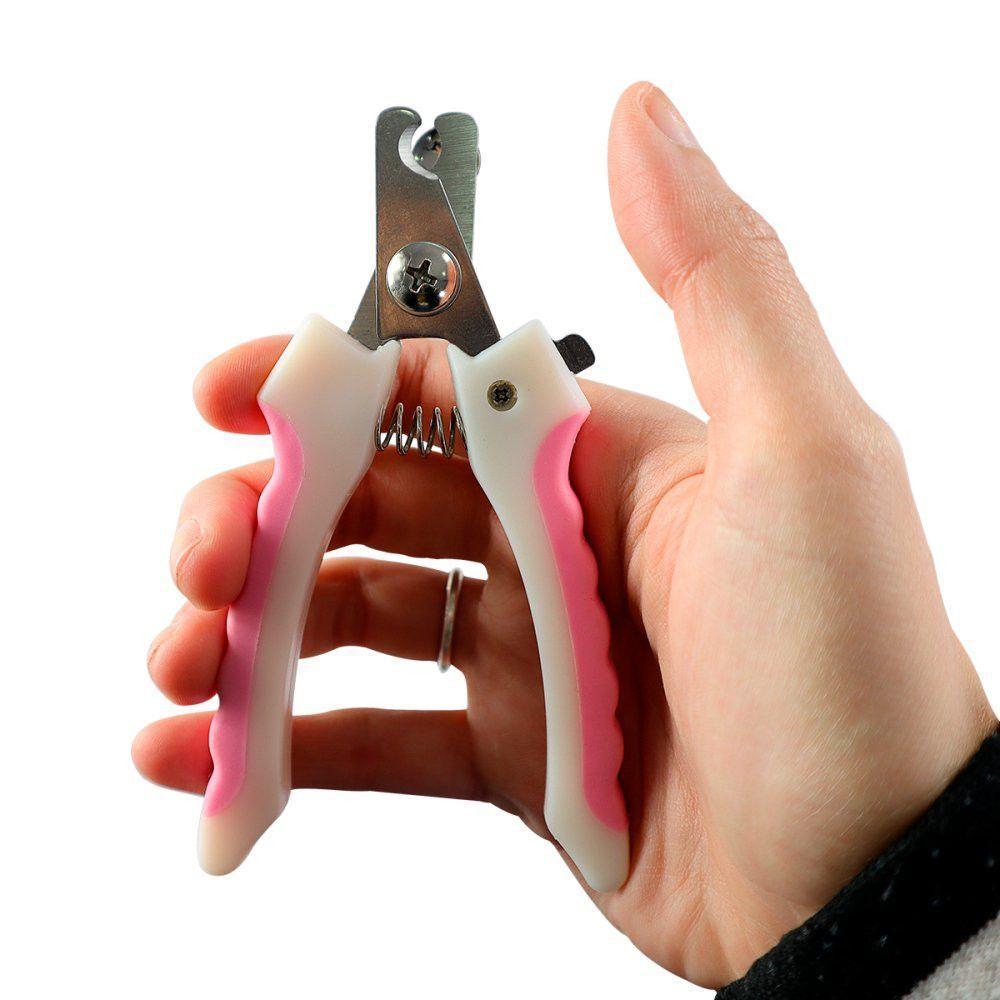 Alicate Para Corte De Unhas De Pets - Rosa - 3