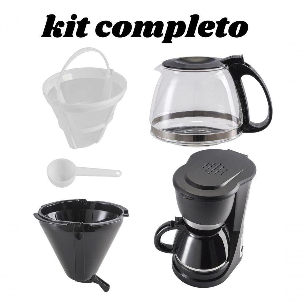 Cafeteira Elétrica 30 Xícaras 110V Preta - Startools - 2