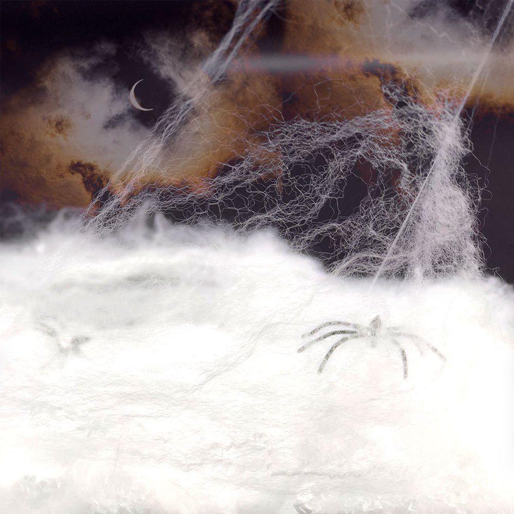 Teia De Aranha Branca Halloween 20g - 3
