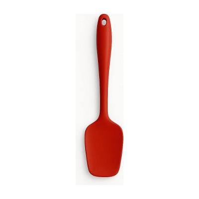 Espátula Multiuso De Silicone Flexível Cozinha Confeitaria 27cm - Vermelha