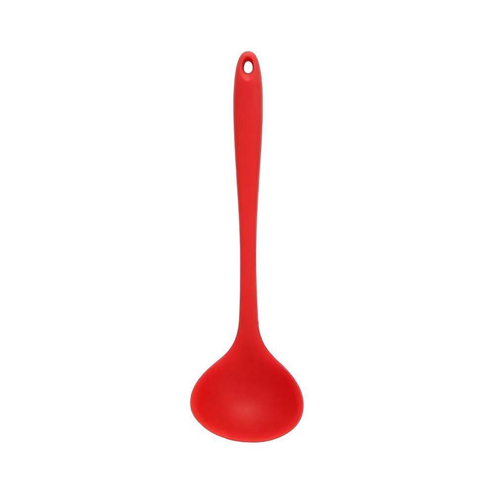 Concha De Silicone Feijão, Caldo, Sopa 28,5cm - Vermelha - 1