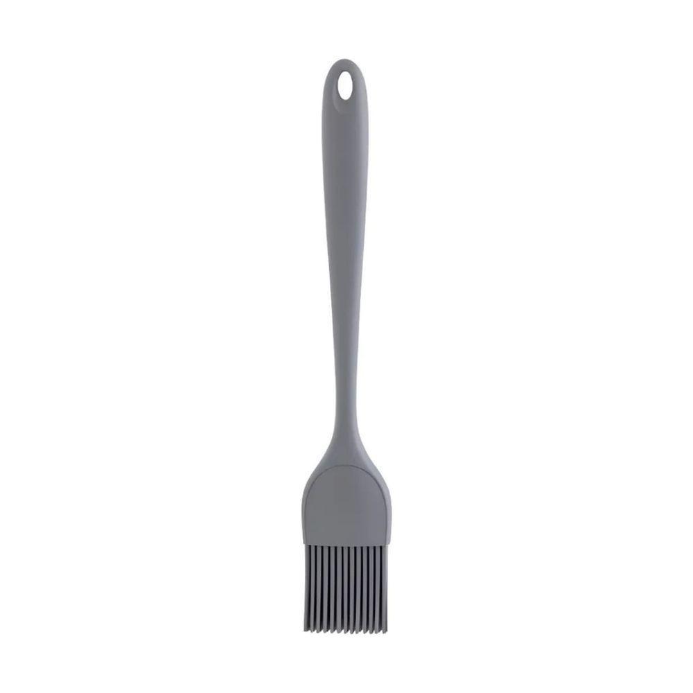 Pincel Culinário De Silicone Cozinha E Confeitaria Grande 25cm - Cinza - 1